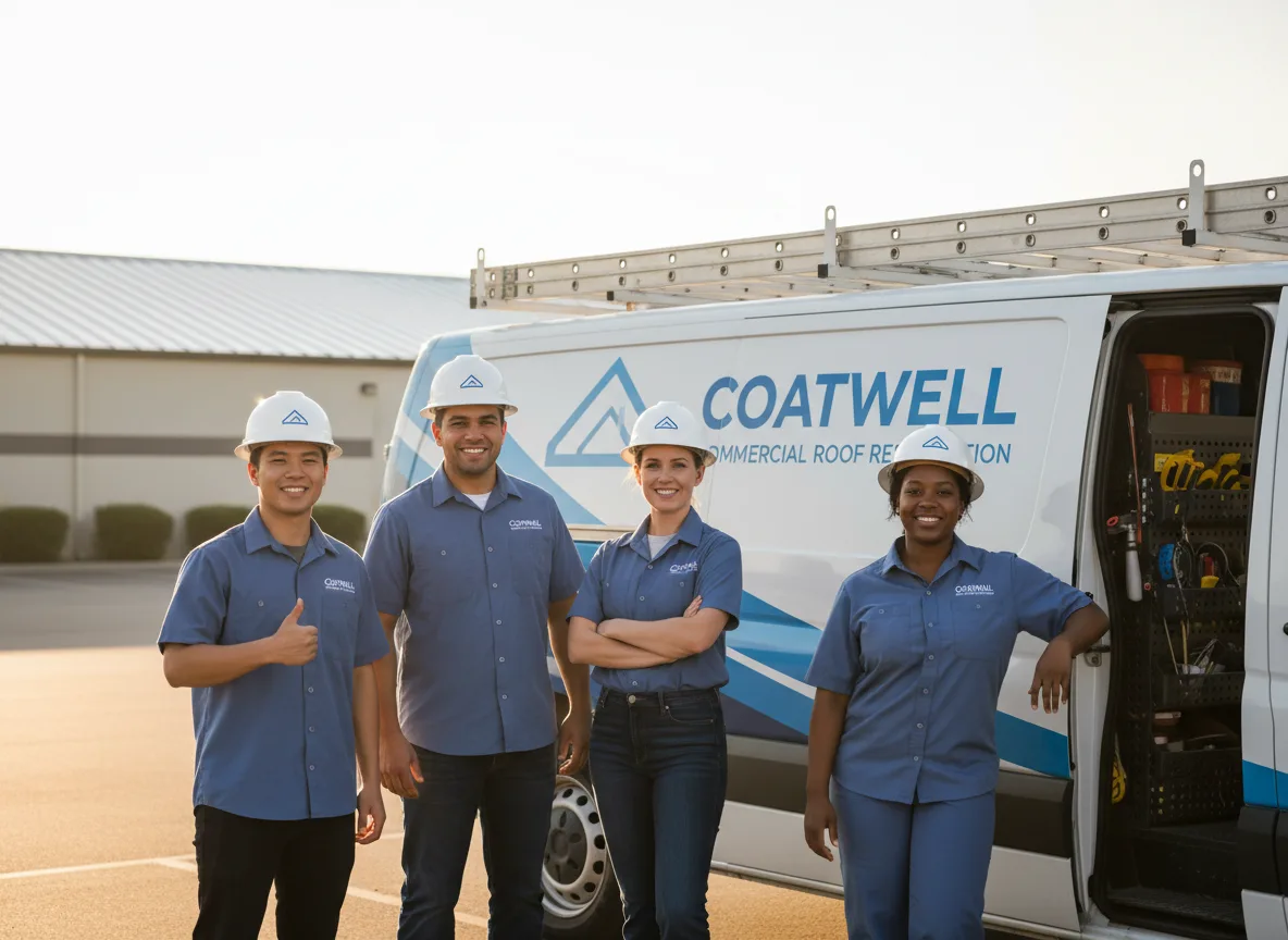 Commercial roof coating company in Beulah, MI